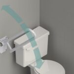adjustable toilet support