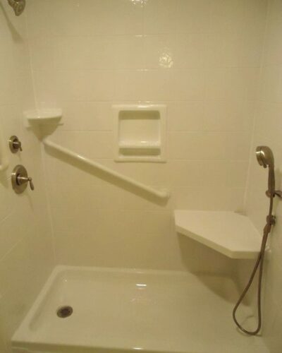 accessible shower conversion