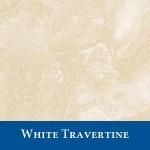 white travertine